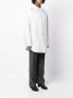 Maison Margiela Gestreept gewatteerd overhemd Wit - Thumbnail 3