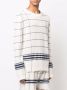 Maison Margiela Gestreepte pullover Beige - Thumbnail 3