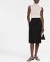 Maison Margiela Wollen midi-rok Zwart - Thumbnail 2