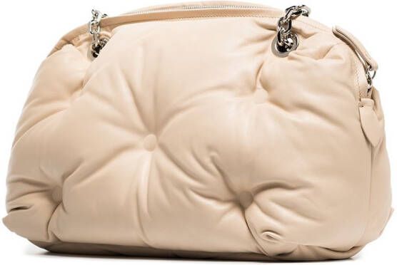 Maison Margiela Glam Slam bowlingtas Beige