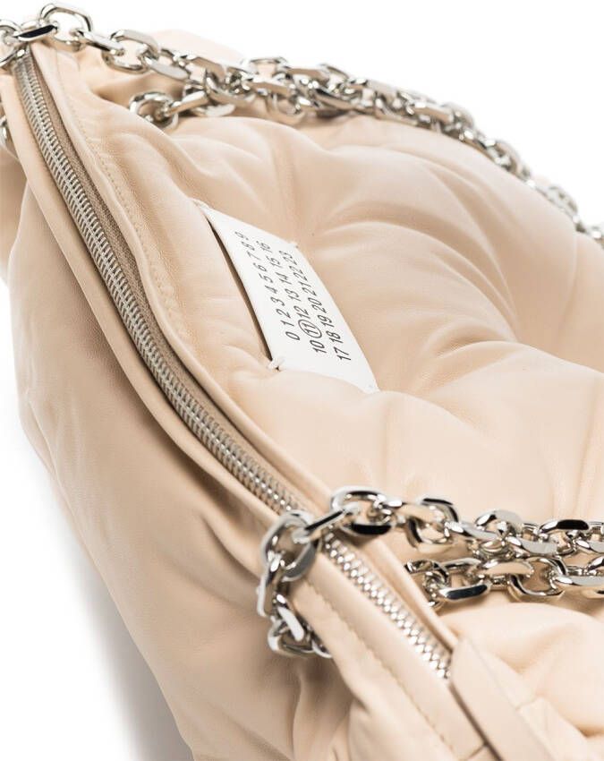 Maison Margiela Glam Slam bowlingtas Beige