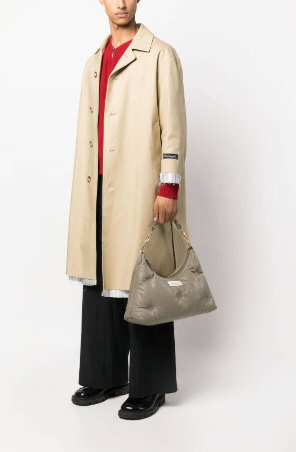 Maison Margiela Glam Slam Hobo medium schoudertas Grijs