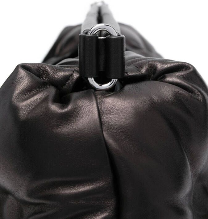 Maison Margiela Glam Slam leren shopper Zwart