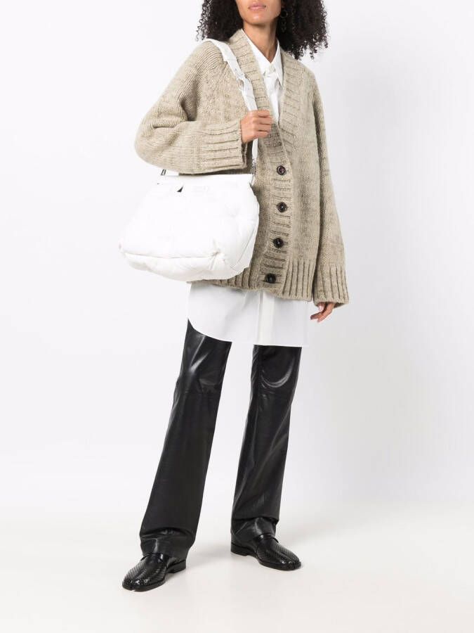 Maison Margiela Glam Slam Classique schoudertas Wit