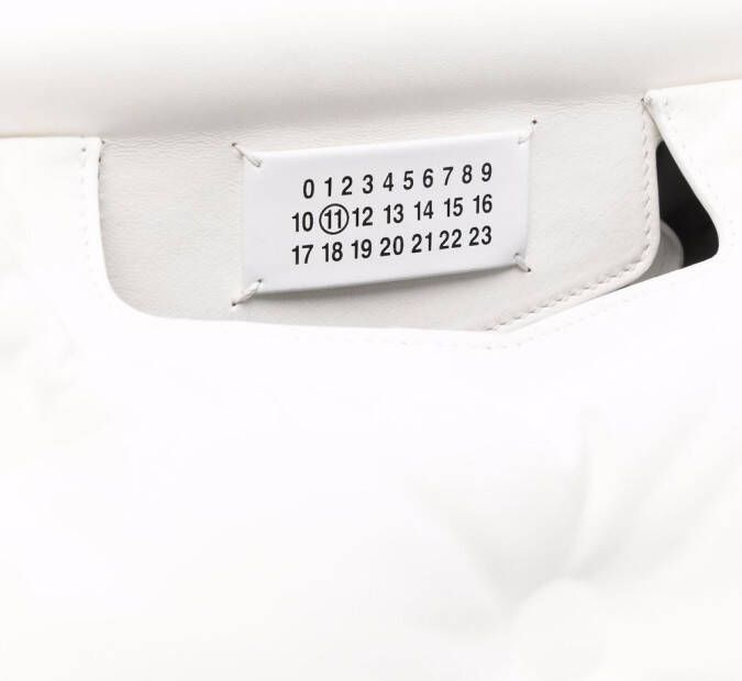 Maison Margiela Glam Slam Classique schoudertas Wit