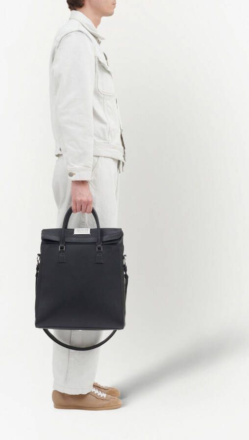 Maison Margiela 5AC leren rugzak Zwart