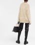 Maison Margiela Trui met ronde hals en print Beige - Thumbnail 5