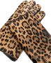 Maison Margiela Handschoenen met luipaardprint Bruin - Thumbnail 2