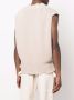 Maison Margiela Hemd met gerafeld detail Beige - Thumbnail 4