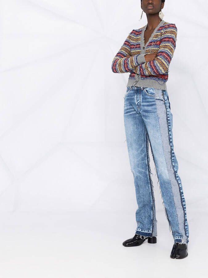 Maison Margiela High waist jeans Blauw