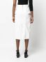 Maison Margiela Gesmockte midi-rok Wit - Thumbnail 4