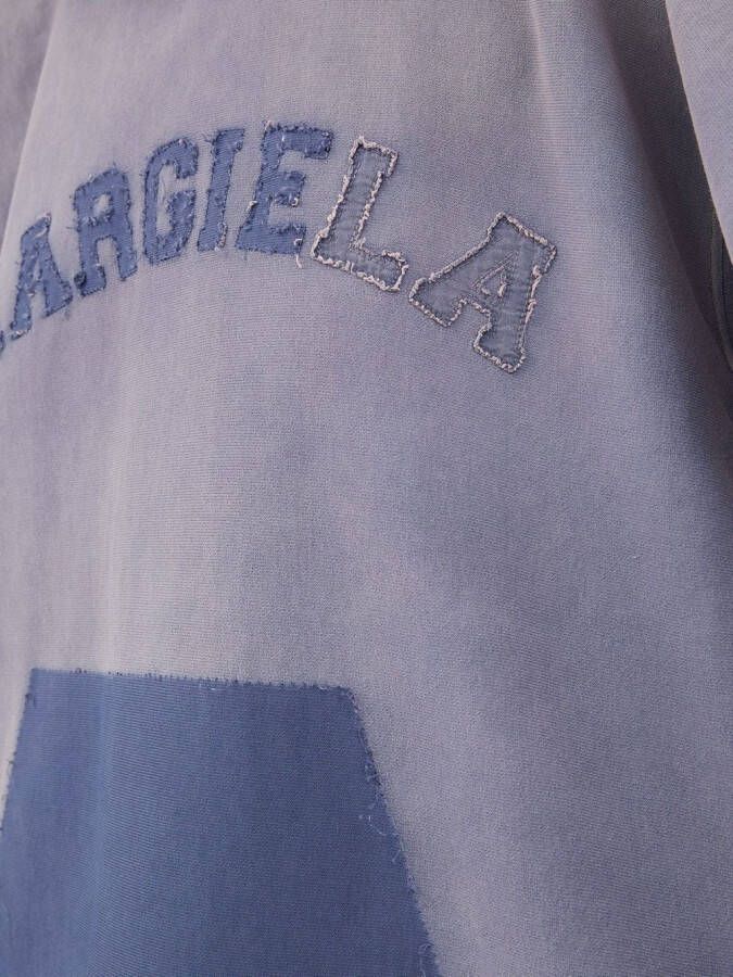 Maison Margiela Memory Of hoodie van biologisch katoen Paars