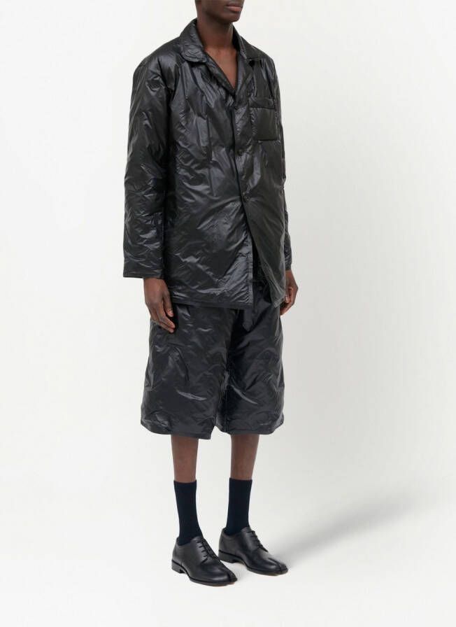 Maison Margiela Jack met enkele rij knopen Zwart
