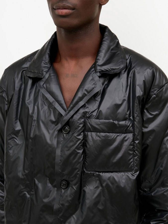 Maison Margiela Jack met enkele rij knopen Zwart