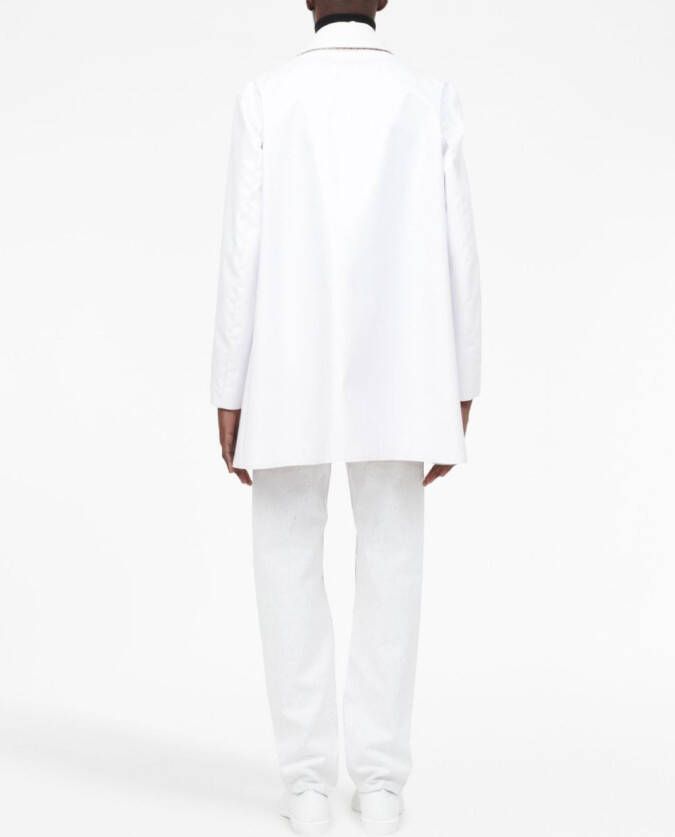 Maison Margiela Jas met dubbele rij knopen Wit