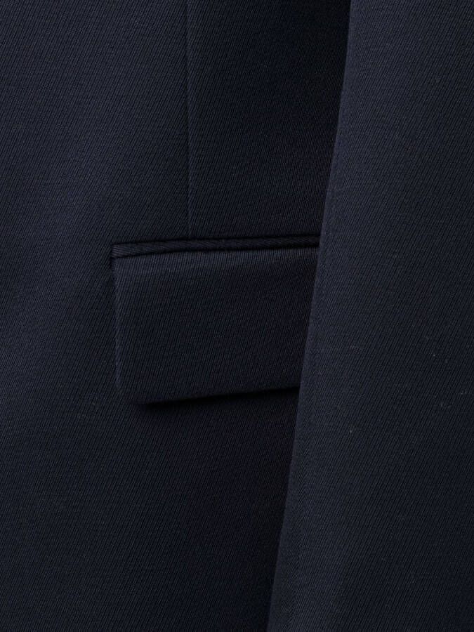 Maison Margiela Jas zonder kraag Blauw
