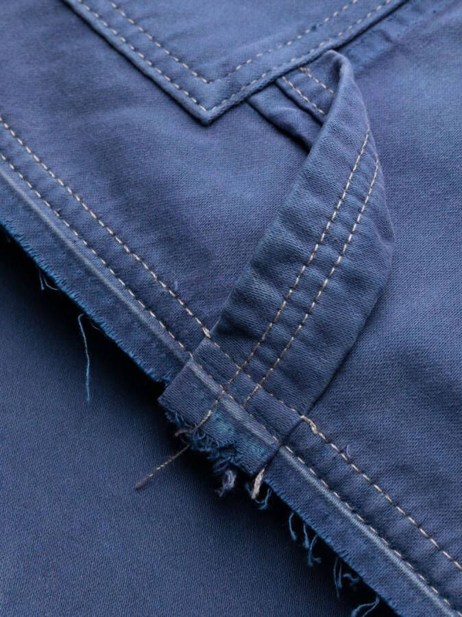 Maison Margiela Gerafelde jeans Blauw