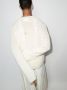 Maison Margiela Kabelgebreide trui Wit - Thumbnail 3