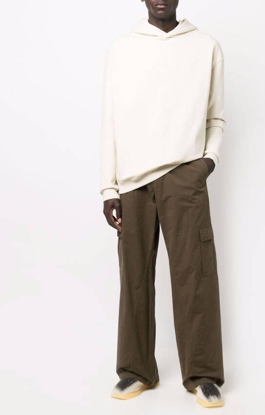 Maison Margiela Katoenen hoodie Beige
