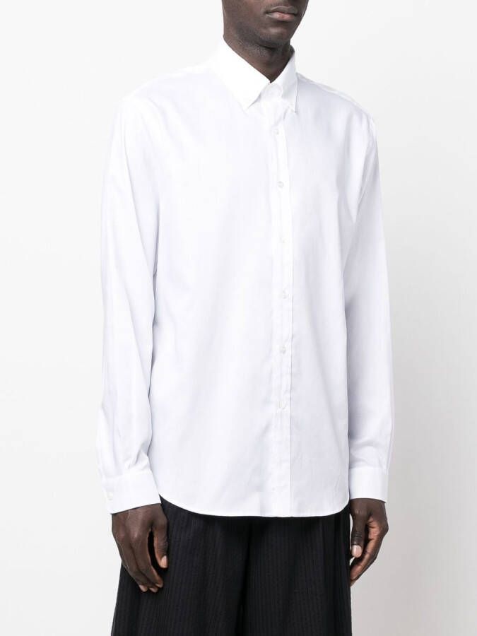 Maison Margiela Katoenen overhemd Wit