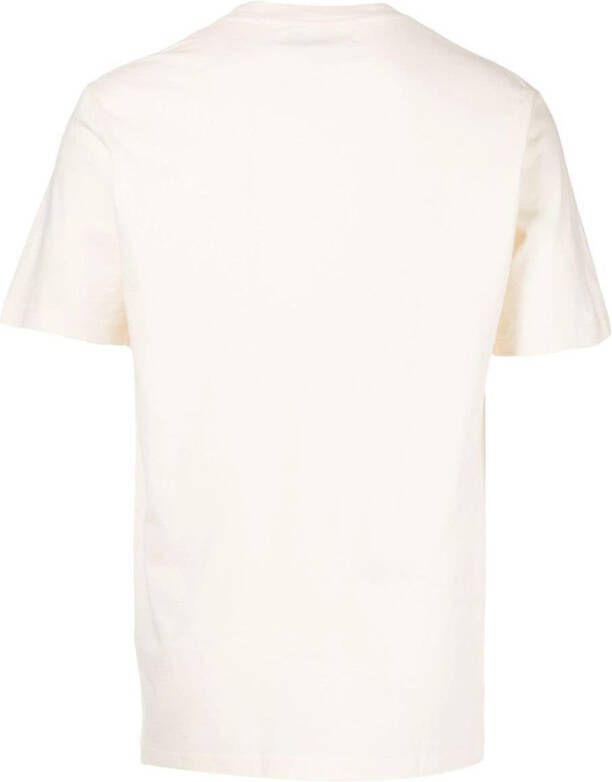 Maison Margiela Drie T-shirts van biologisch katoen Wit
