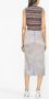 Maison Margiela Kokerrok met rits Blauw - Thumbnail 3