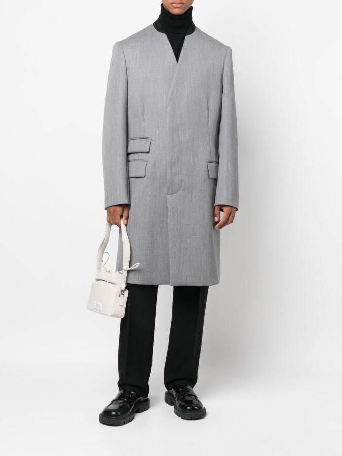 Maison Margiela Cavalry jas met dubbele rij knopen Grijs