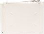 Maison Margiela Leren portemonnee met geldclip Beige - Thumbnail 2