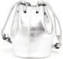 Maison Margiela Metallic bucket-tas Zilver - Thumbnail 2