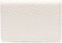 Maison Margiela Leren pasjeshouder met vier stiksels Beige - Thumbnail 2