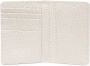 Maison Margiela Leren pasjeshouder met vier stiksels Beige - Thumbnail 3