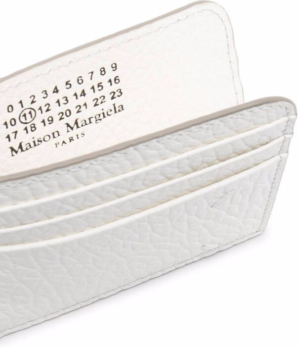Maison Margiela Leren pasjeshouder Wit