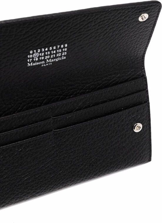 Maison Margiela Leren portemonnee Zwart