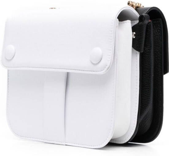 Maison Margiela New Lock leren schoudertas Zwart