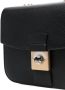 Maison Margiela New Lock leren schoudertas Zwart - Thumbnail 4