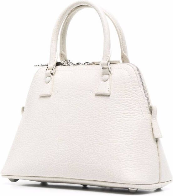 Maison Margiela 5AC leren shopper Beige