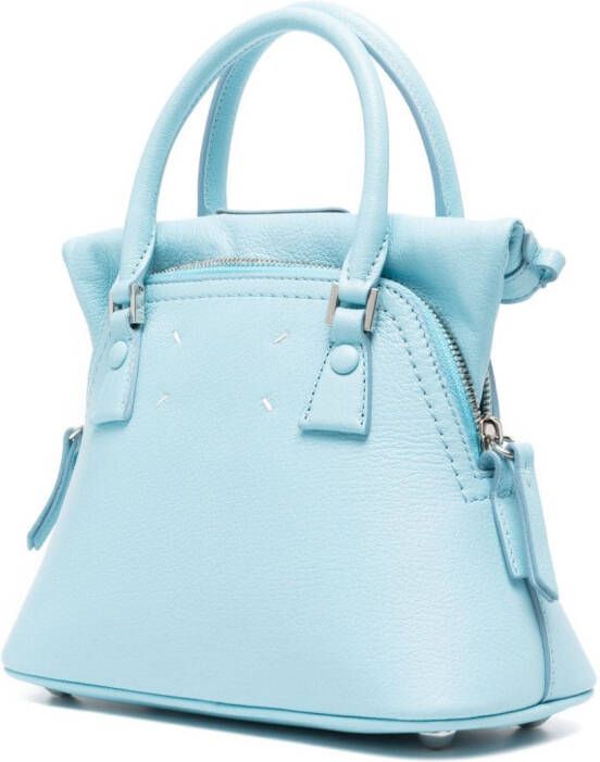 Maison Margiela 5AC Classique kleine tas met handgreep Blauw