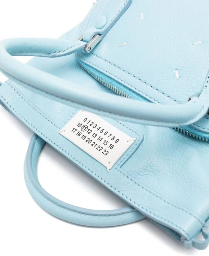 Maison Margiela 5AC Classique kleine tas met handgreep Blauw