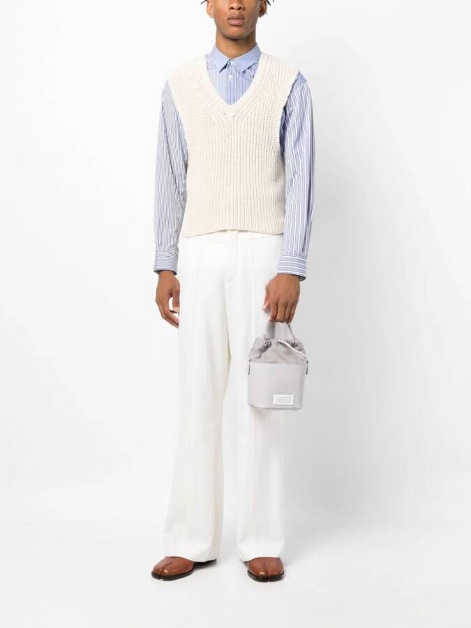 Maison Margiela 5AC kleine bucket-tas Paars