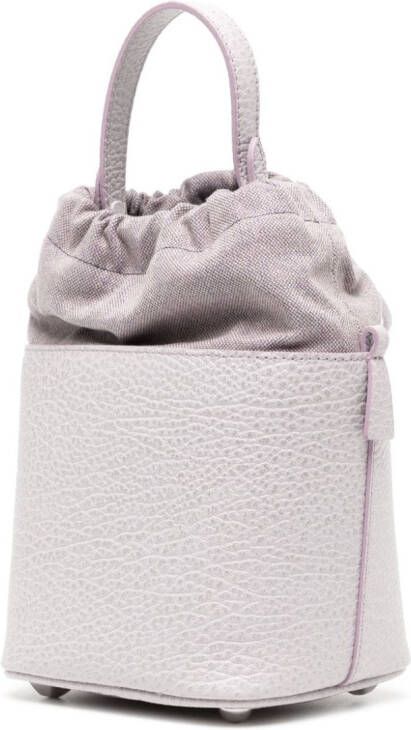 Maison Margiela 5AC kleine bucket-tas Paars