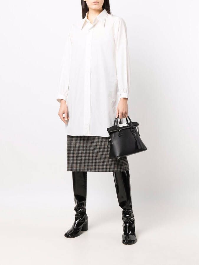 Maison Margiela 5AC leren shopper Zwart