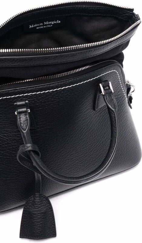 Maison Margiela 5AC leren shopper Zwart