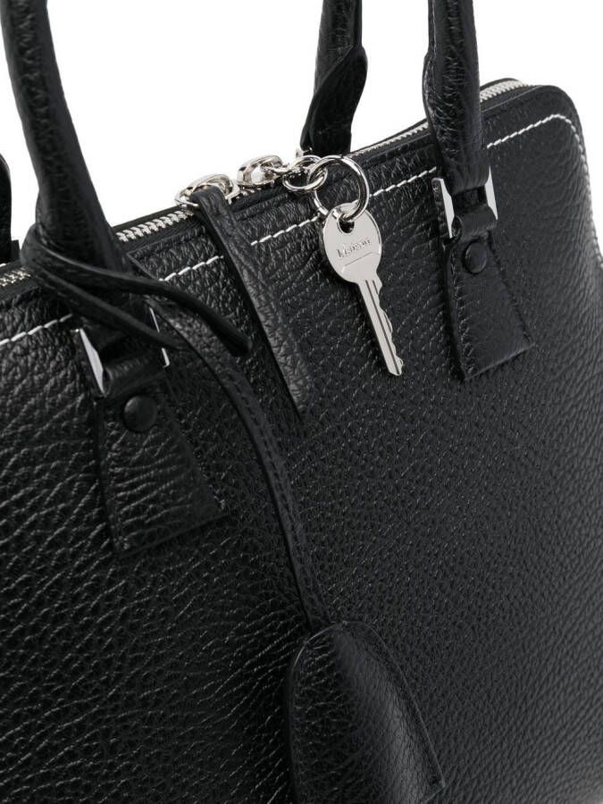 Maison Margiela Leren shopper Zwart
