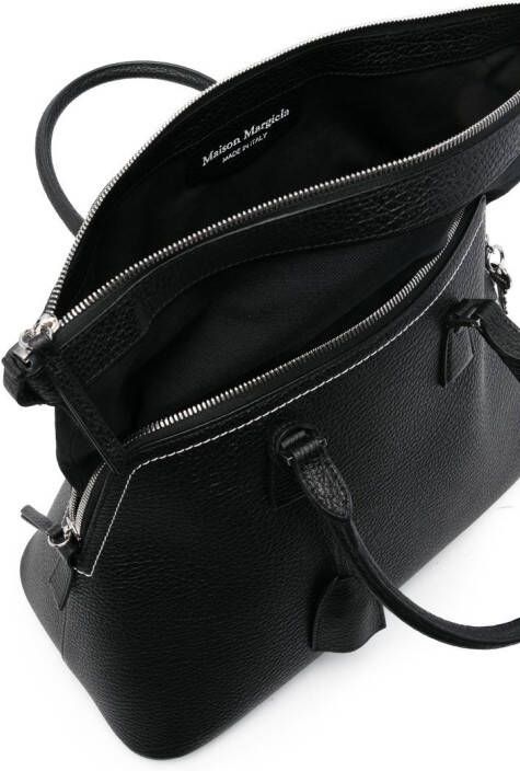 Maison Margiela Leren shopper Zwart