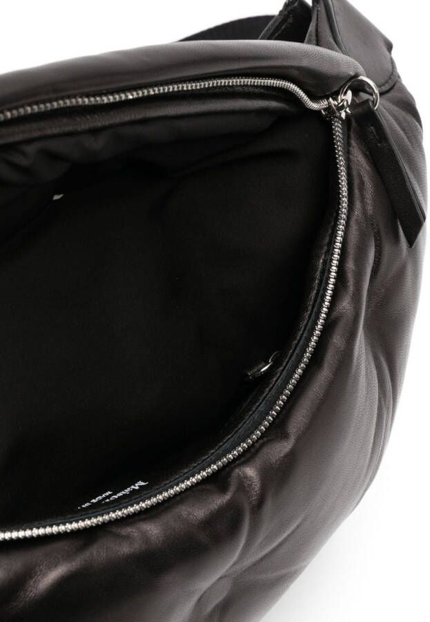 Maison Margiela Heuptas met logopatch Zwart