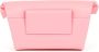 Maison Margiela Snatched leren clutch Roze - Thumbnail 4