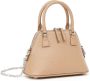 Maison Margiela 5AC Classique kleine tas met handgreep Beige - Thumbnail 4