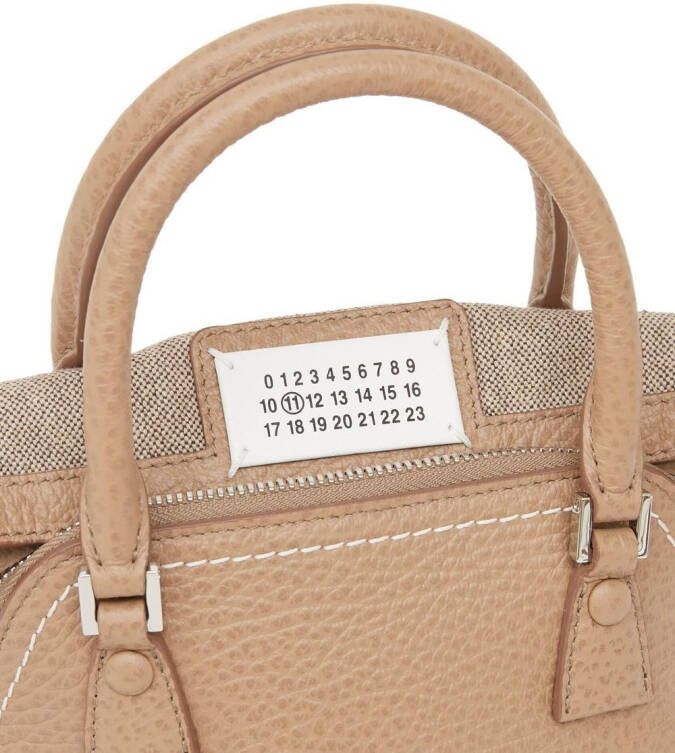 Maison Margiela 5AC Classique kleine tas met handgreep Beige