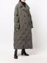 Maison Margiela Mantel met dubbele rij knopen Groen - Thumbnail 3
