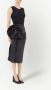 Maison Margiela Midi-rok met ruche Zwart - Thumbnail 3